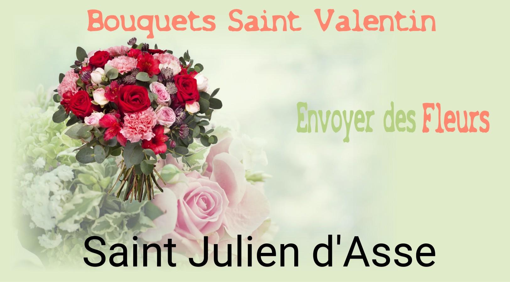 Roses de Saint-Valentin livrées à Saint-Julien-d'Asse